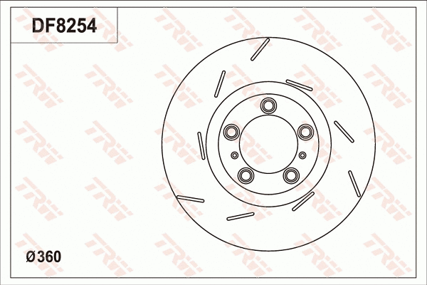 Brake Disc (DF8254S)