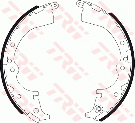 Brake Shoe Set (GS7333)