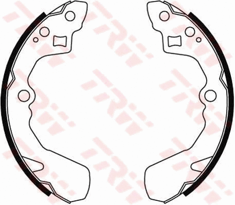 Brake Shoe Set (GS8456)