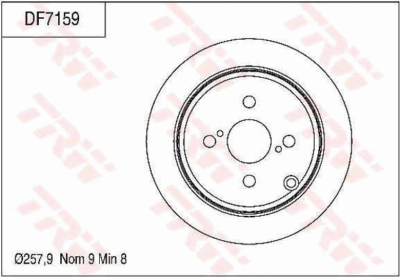 Brake Disc (DF7159)