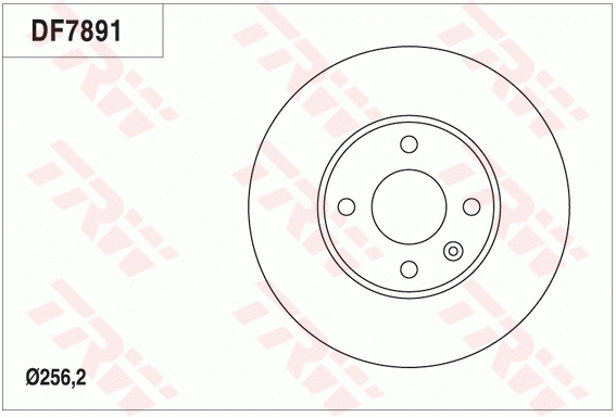 Brake Disc (DF7891)
