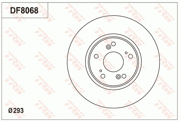 Brake Disc (DF8068)