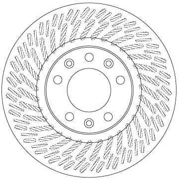 Brake Disc (DF6698)