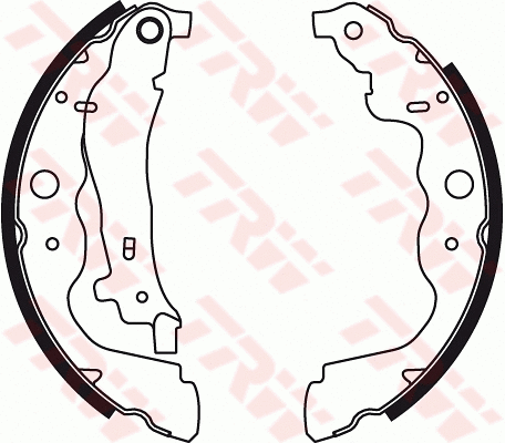 Brake Shoe Set (GS8780)