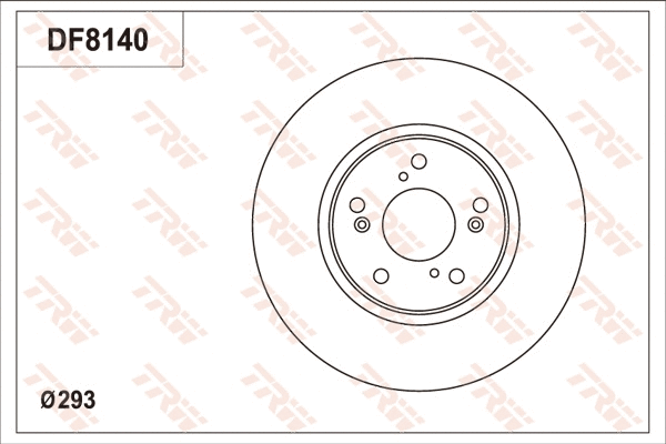 Brake Disc (DF8140S)