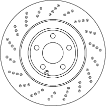 Brake Disc (DF6668S)