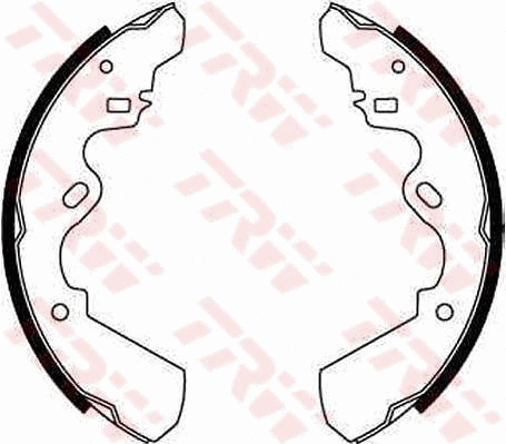 Brake Shoe Set (GS6204)
