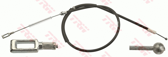 Cable Pull, parking brake (GCH727)