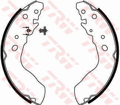 Brake Shoe Set (GS8641)