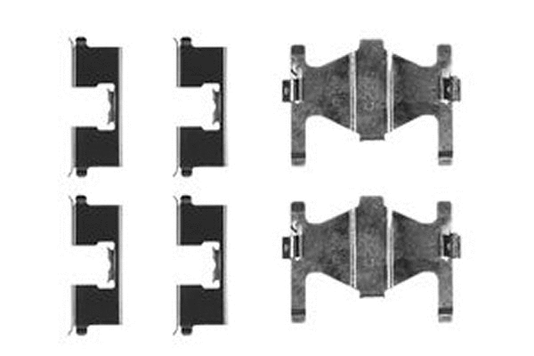 Accessory Kit, disc brake pad (PFK369)