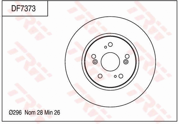 Brake Disc (DF7373)