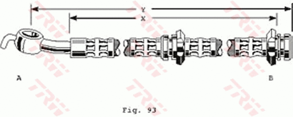 Brake Hose (PHD173)