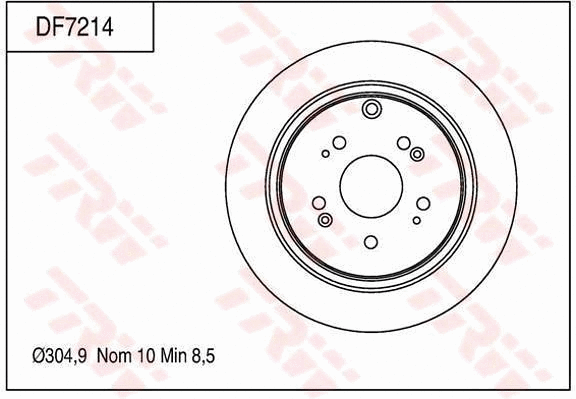 Brake Disc (DF7214)