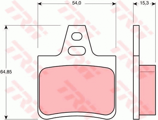 Brake Kit, disc brake (GTD1096)