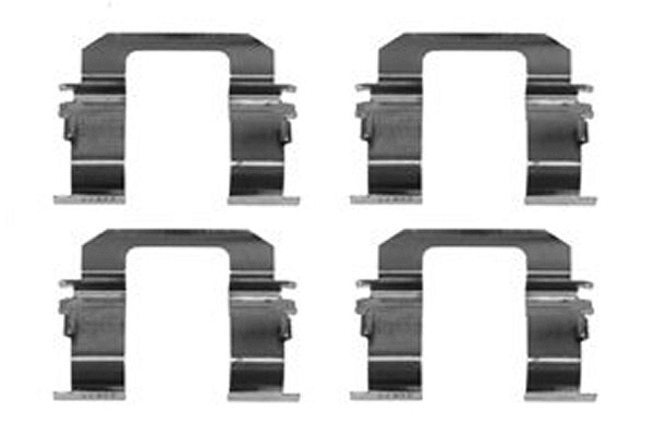 Accessory Kit, disc brake pad (PFK390)