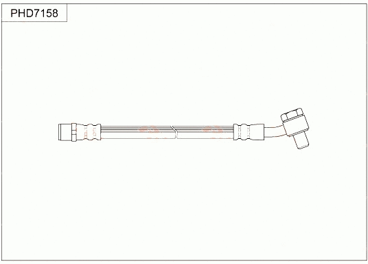 Brake Hose (PHD7158)