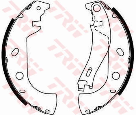 Brake Shoe Set (GS8653)