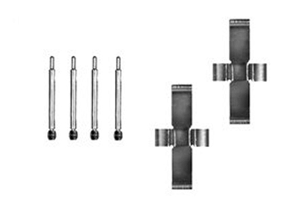 Accessory Kit, disc brake pad (PFK73)
