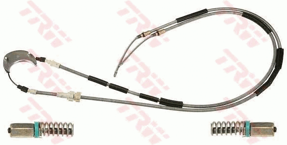 Cable Pull, parking brake (GCH1195)