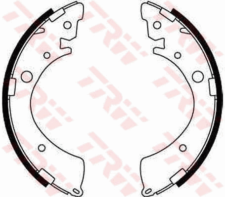 Brake Shoe Set (GS8245)