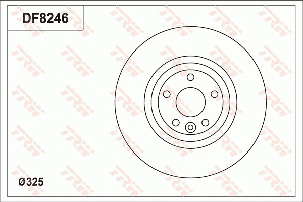 Brake Disc (DF8246S)
