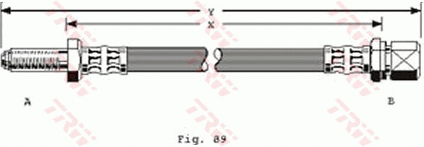 Brake Hose (PHB107)