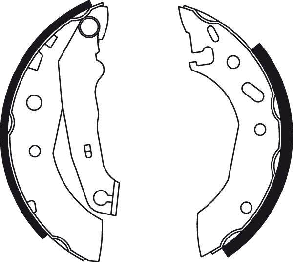 Brake Shoe Set (GS8609)