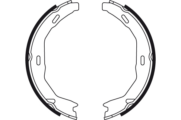 Brake Shoe Set, parking brake