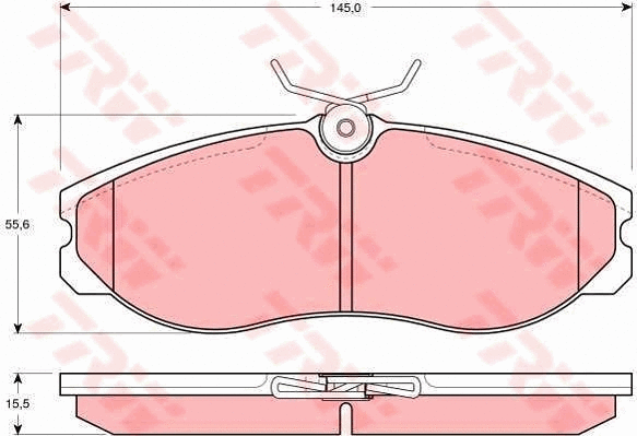 Brake Kit, disc brake (GTD1105)