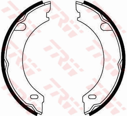 Brake Shoe Set, parking brake (GS8621)