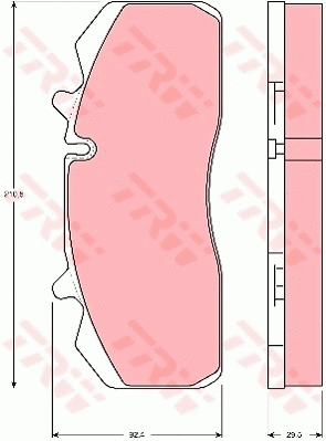 Brake Pad Set, disc brake (GDB5083)