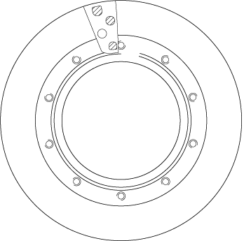 Brake Disc (DF5038S)