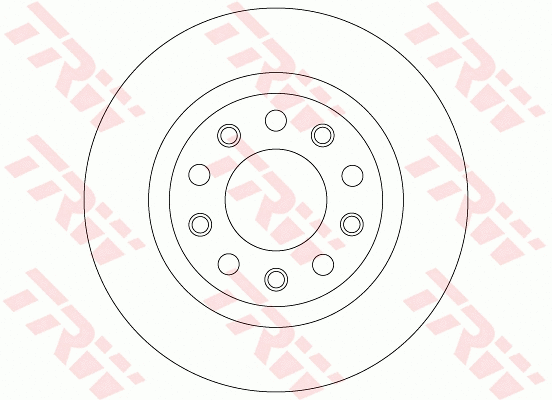 Brake Disc (DF8070)