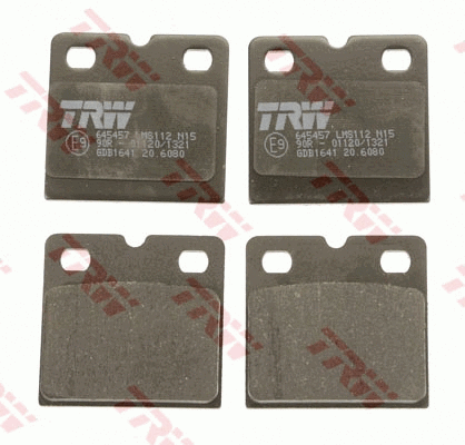 Brake Pad Set, disc parking brake