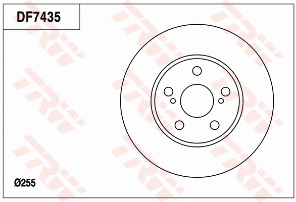 Brake Disc (DF7435)