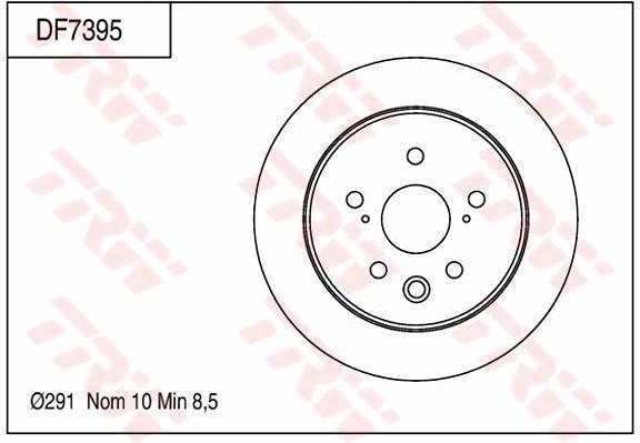 Brake Disc (DF7395)