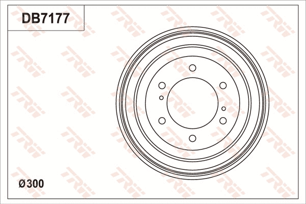 Brake Drum (DB7177)