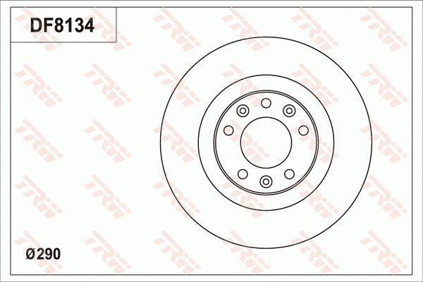 Brake Disc (DF8134)
