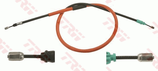 Cable Pull, parking brake (GCH423)