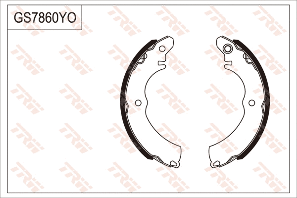 Brake Shoe Set (GS7860)