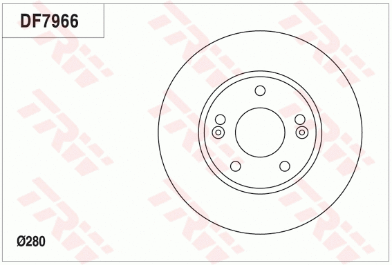 Brake Disc (DF7966)