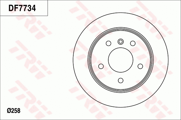 Brake Disc (DF7734)