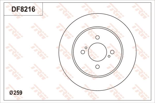 Brake Disc (DF8216)