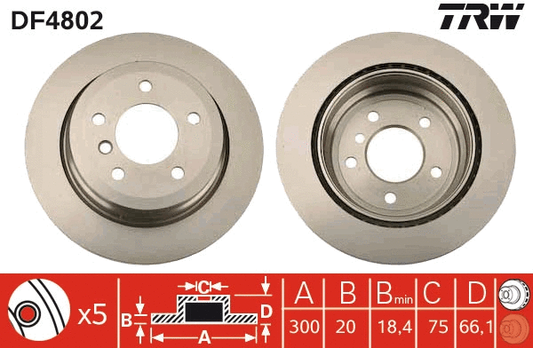 Brake Disc (DF4802)