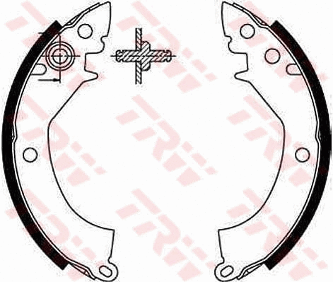 Brake Shoe Set (GS8178)
