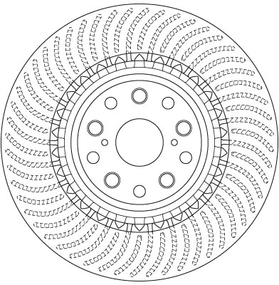 Brake Disc (DF6488S)