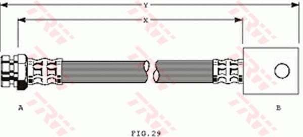 Brake Hose (PHA215)