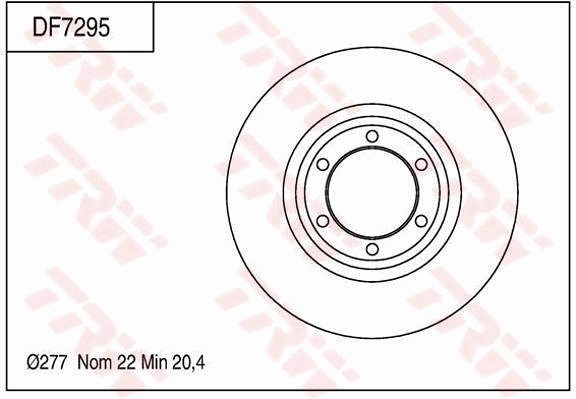 Brake Disc (DF7295)