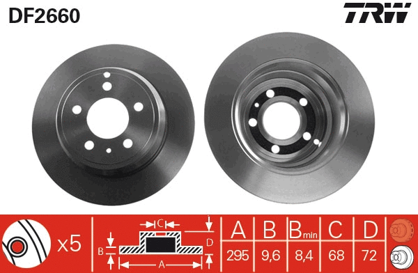 Brake Disc (DF2660)