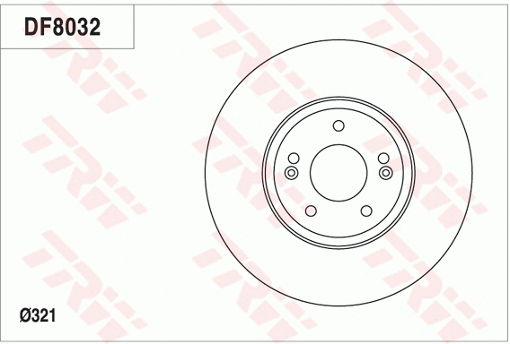 Brake Disc (DF8032)